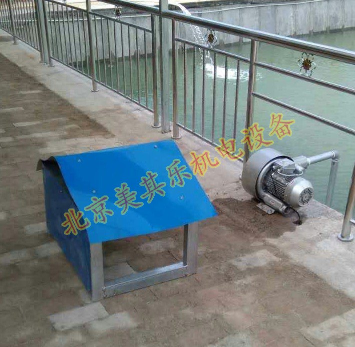 污水處理專(zhuān)用高壓鼓風(fēng)機(jī)實(shí)用圖